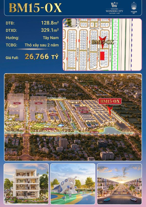 QUỸ CĂN ĐẸP VINHOME WONDER CITY ĐAN PHƯỢNG