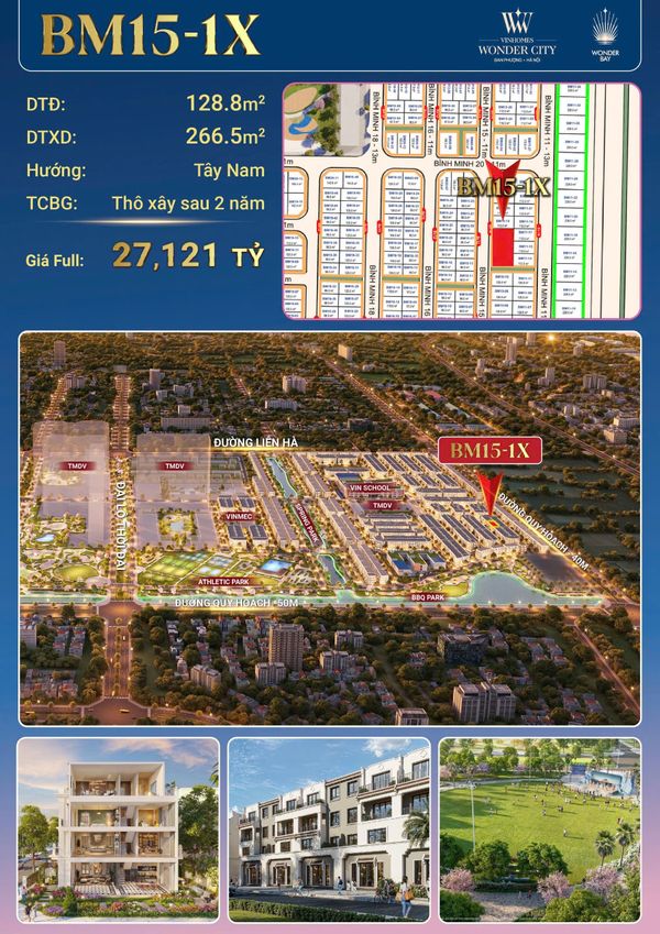 QUỸ CĂN ĐẸP VINHOME WONDER CITY ĐAN PHƯỢNG