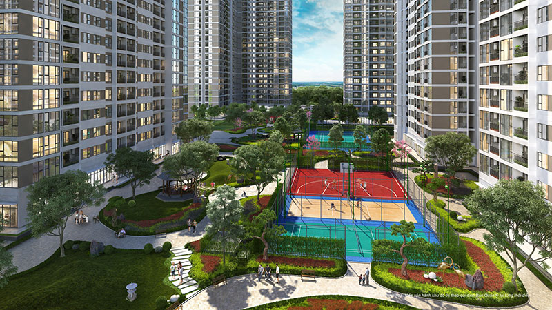 TỔNG QUAN TÒA R1.02 THE ZENPARK VINHOMES OCEAN PARK